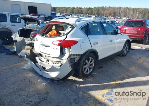 2008 Infiniti Ex35 Journey z USA, uszkodzony, nr VIN JNKAJ09E48M305892